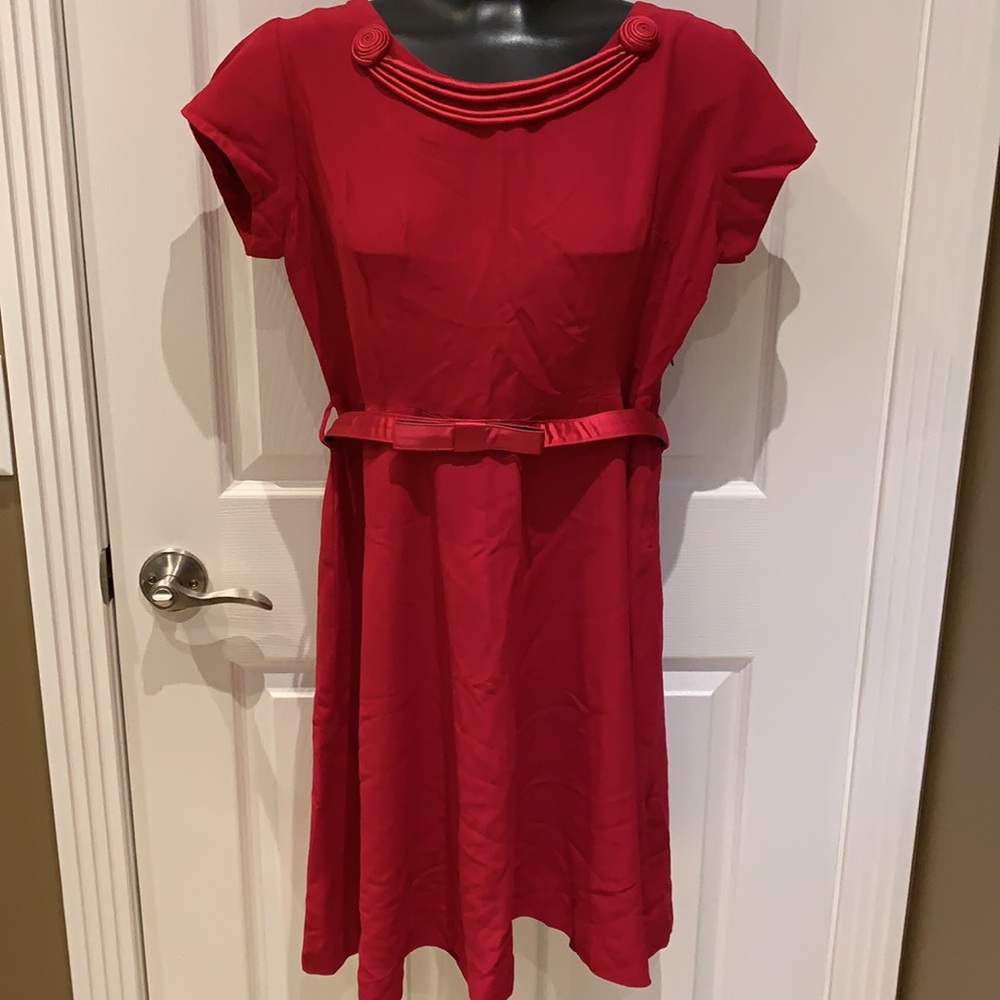 Vintage red dress